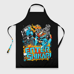Фартук кулинарный Enter Shikari: Street style, цвет: 3D-принт