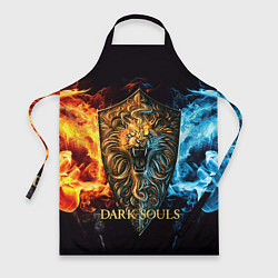 Фартук кулинарный Dark Souls: Lion Shield, цвет: 3D-принт