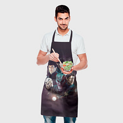 Фартук кулинарный Beyond Heroes, цвет: 3D-принт — фото 2