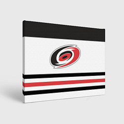 Холст прямоугольный Carolina Hurricanes, цвет: 3D-принт