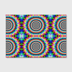 Холст прямоугольный Grazy fractal, цвет: 3D-принт — фото 2