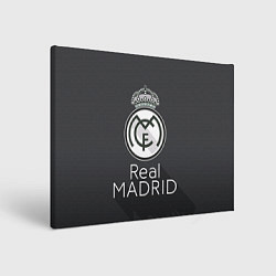 Холст прямоугольный Real Madrid, цвет: 3D-принт