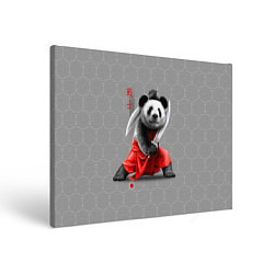 Холст прямоугольный Master Panda, цвет: 3D-принт