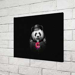 Холст прямоугольный Donut Panda, цвет: 3D-принт — фото 2