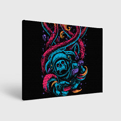 Картина прямоугольная Космический осьминог