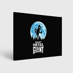 Холст прямоугольный Bender Metal Giant, цвет: 3D-принт