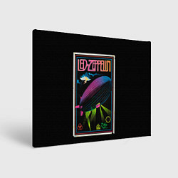 Холст прямоугольный Led Zeppelin: Angel Poster, цвет: 3D-принт