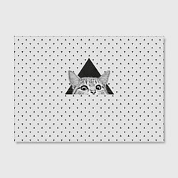 Холст прямоугольный Взгляд кота, цвет: 3D-принт — фото 2