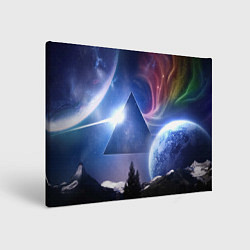 Холст прямоугольный Pink Floyd: Space, цвет: 3D-принт