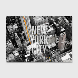 Холст прямоугольный New York City, цвет: 3D-принт — фото 2