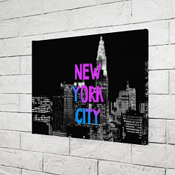 Холст прямоугольный Flur NYC, цвет: 3D-принт — фото 2