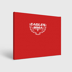Холст прямоугольный Eagles MMA, цвет: 3D-принт