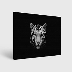 Холст прямоугольный Серый тигр, цвет: 3D-принт