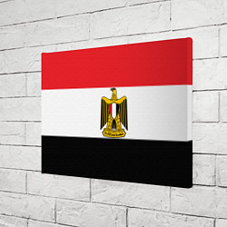 Холст прямоугольный Флаг и герб Египта, цвет: 3D-принт — фото 2