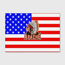 Холст прямоугольный Apache, цвет: 3D-принт — фото 2