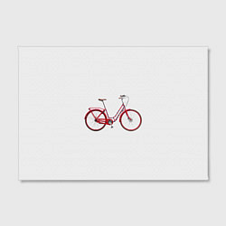 Холст прямоугольный Велосипед, цвет: 3D-принт — фото 2