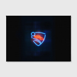 Холст прямоугольный Rocket League, цвет: 3D-принт — фото 2