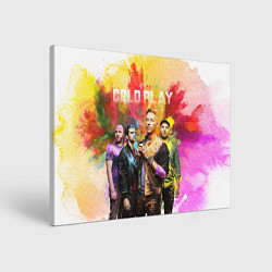 Холст прямоугольный Coldplay, цвет: 3D-принт