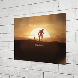 Холст прямоугольный Titanfall 2: Sunrise, цвет: 3D-принт — фото 2