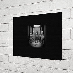 Холст прямоугольный Evanescence Band, цвет: 3D-принт — фото 2