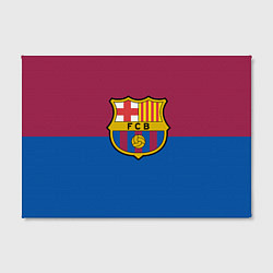 Холст прямоугольный Barcelona FC: Duo Color, цвет: 3D-принт — фото 2
