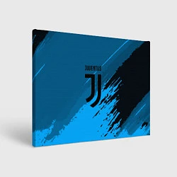 Холст прямоугольный FC Juventus: Abstract style, цвет: 3D-принт