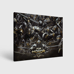 Холст прямоугольный For Honor: Age of Wolves, цвет: 3D-принт
