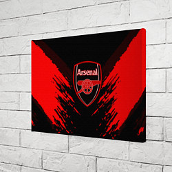 Холст прямоугольный Arsenal FC: Sport Fashion, цвет: 3D-принт — фото 2
