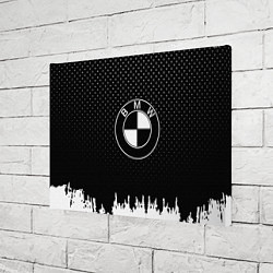Холст прямоугольный BMW Black Style, цвет: 3D-принт — фото 2