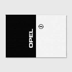 Холст прямоугольный Opel B&W, цвет: 3D-принт — фото 2