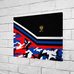 Холст прямоугольный Россия: Камуфляж, цвет: 3D-принт — фото 2