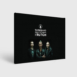 Холст прямоугольный TFK Band, цвет: 3D-принт