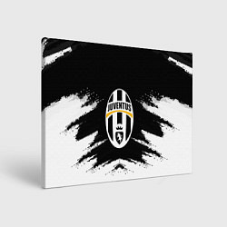 Холст прямоугольный FC Juventus, цвет: 3D-принт
