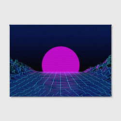 Холст прямоугольный Digital Sunrise, цвет: 3D-принт — фото 2