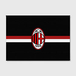 Холст прямоугольный AC Milan 1899, цвет: 3D-принт — фото 2