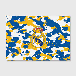 Холст прямоугольный Real Madrid: Camo, цвет: 3D-принт — фото 2