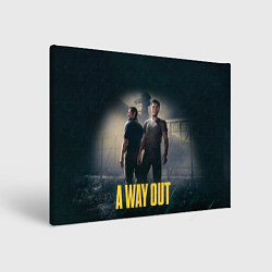 Холст прямоугольный A Way Out, цвет: 3D-принт