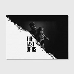 Холст прямоугольный The Last of Us: White & Black, цвет: 3D-принт — фото 2