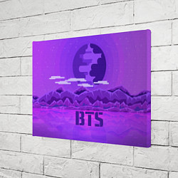 Холст прямоугольный BTS: Violet Mountains, цвет: 3D-принт — фото 2
