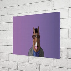 Холст прямоугольный Конь БоДжек, цвет: 3D-принт — фото 2