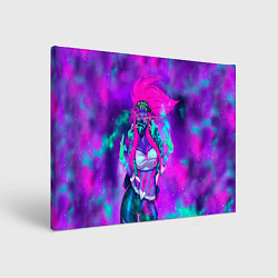 Холст прямоугольный Akali KDA, цвет: 3D-принт