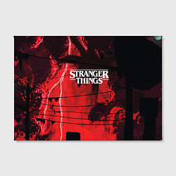 Холст прямоугольный Stranger Things: Red Dream, цвет: 3D-принт — фото 2