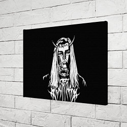 Холст прямоугольный Ghostemane: Devil, цвет: 3D-принт — фото 2