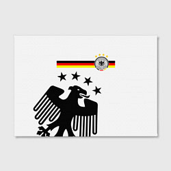 Холст прямоугольный Сборная Германии, цвет: 3D-принт — фото 2