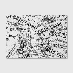 Холст прямоугольный BILLIE EILISH: Where Do We Go, цвет: 3D-принт — фото 2