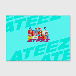Холст прямоугольный Ateez, цвет: 3D-принт — фото 2