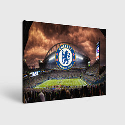 Холст прямоугольный FC Chelsea, цвет: 3D-принт