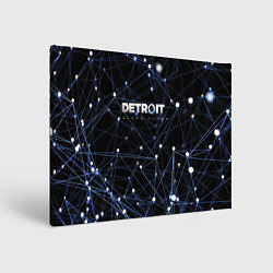 Холст прямоугольный Detroit:Become Human Exclusive, цвет: 3D-принт