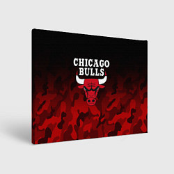 Холст прямоугольный CHICAGO BULLS, цвет: 3D-принт