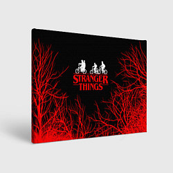 Холст прямоугольный STRANGER THINGS, цвет: 3D-принт